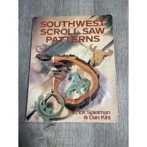 1994 PATRICK SPIELMAN WOODWORKING BOOK SOUTHWEST SCROLL SAW Pattens 200 Patterns